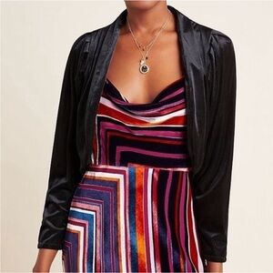 Anthropologie Amadi Verity Velvet Jacket (S) NWT